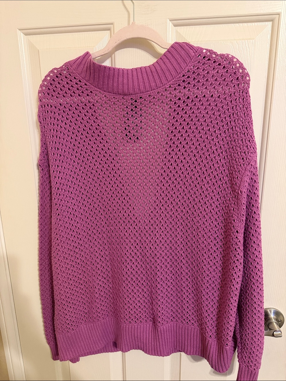 Torrid Open-Knit Button Cardigan - Picture 5 of 6
